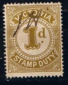 Victoria,Sc.# used Stamp Duty 1 d