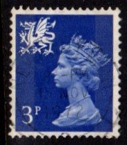 Wales - #WMMH2 Machin Queen Elizabeth II - Used