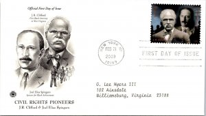 FDC 2009 SC #4384  Clifford & Spingarn - New York, Ny - Single - J2040