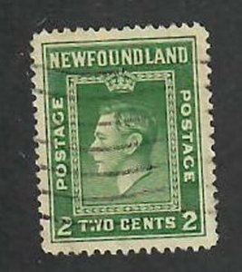 Newfoundland; Scott 245;  1938;  Used