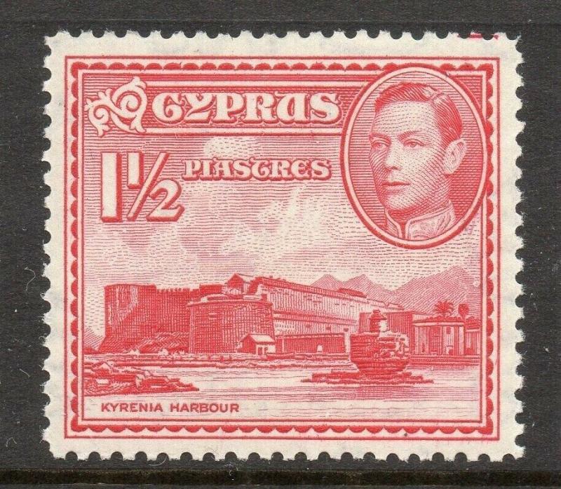 Cyprus 1938 Early Issue Fine Mint Hinged 1.5p. 303636