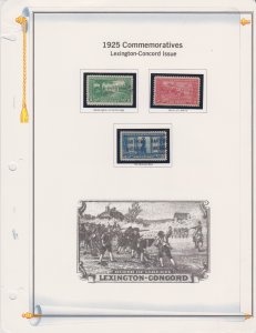 United States Postage Stamps #617,618,619