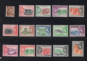 Dominica SC# 142-156, VF,Unused,Original Gum,Complete Set,CV $61.00 .... 1710080