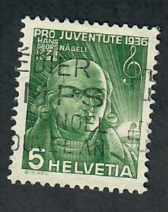 Switzerland B81 used single