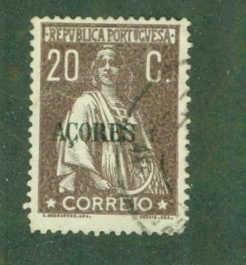 AZORES 166 USED CV $7.00 BIN $3.25