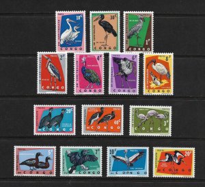 BIRDS - CONGO(DR) #429-42 MNH