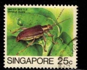 Singapore - #457 Beetle  - Used