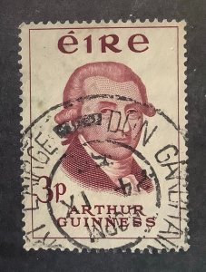 Ireland 1959 Scott 171 used - 3p,  200th Anniv. of the Arthur Guinness breweries