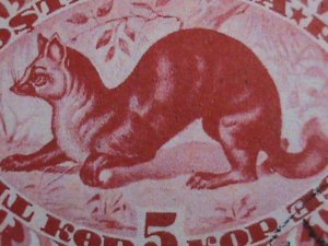 ​TANNU TUVA-1935-SC# 63 - ERMINE- USED -VERY FINE- VERY HARD TO FIND
