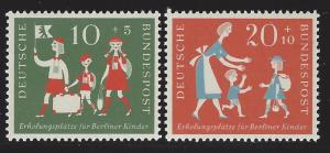 Germany Bund Scott # B354 - B355, mint nh