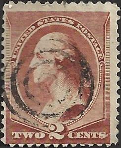 # 210 RED BROWN USED GEORGE WASHINGTON SCV-0.75