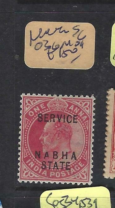 INDIA  NABHA    (P2107B)   KE  1A  SERVICE  SG O36   MOG