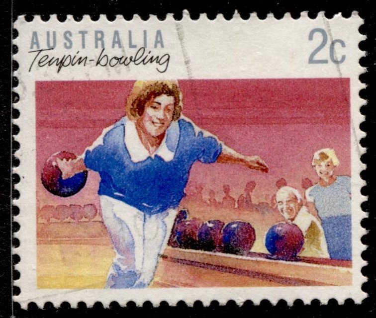 Australia #1107 Sports - Bowling Used - CV$0.30