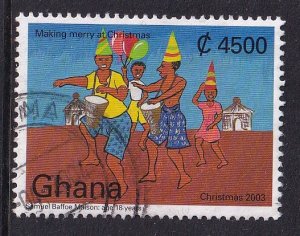 Ghana   #2389  used  2003  Christmas 4500ce