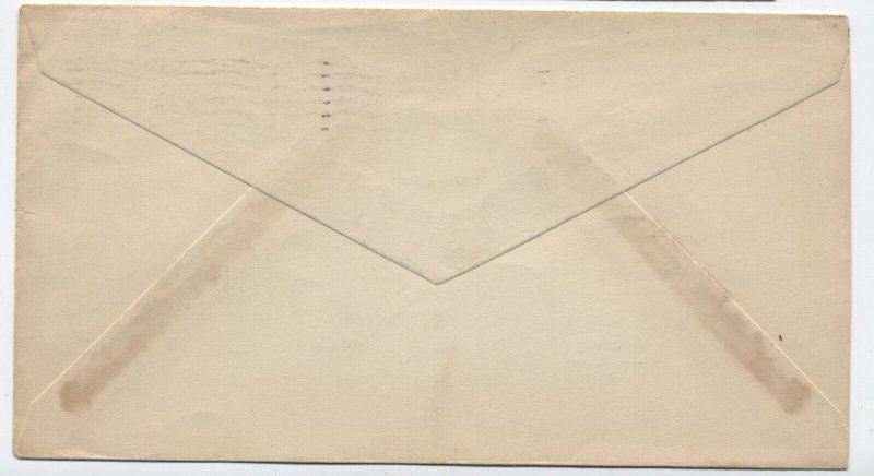 1933 Morristown NJ FDC inauguration cover with cachet [y9550]