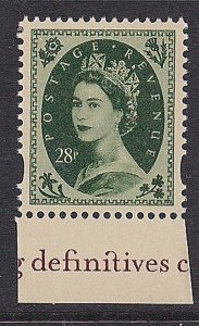 GB 2003 QE2 28p Green Wilding Collection 2nd Issue Ex M/S 2367 Umm ( F978 )