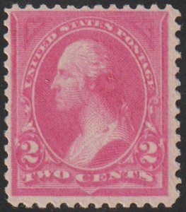 US #248 VF mint never hinged, super color and well centered, CHOICE!