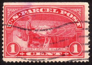 1913, US 1c, Parcel Post, Used, Sc Q1