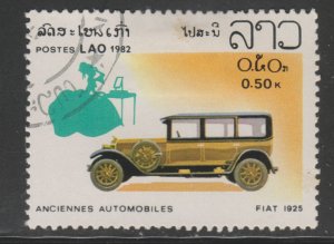 Laos 413 Classic Automobiles 1982