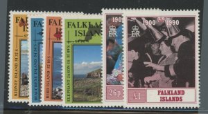 Falkland Islands #520-525 Mint (NH) Multiple (Queen)