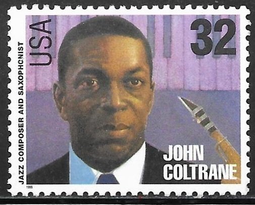 2991 John Coltrane MNH single