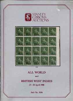 Auction Catalogue - British West Indies - Stanley Gibbons...