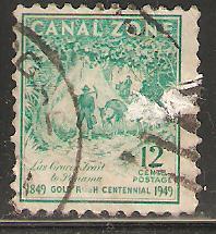 Canal Zone used Gold Rush Centennial