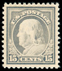 MOMEN: US STAMPS #514 MINT OG NH XF-SUP PF CERT