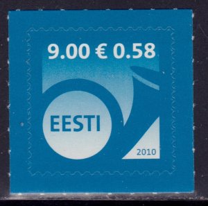 Estonia, 2010,  Definitive - New Value, Self Adhesive, #634,++