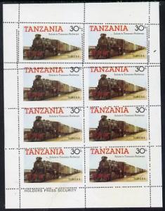 Tanzania 1985 Locomotive 3129 30s value (SG 433) unmounte...