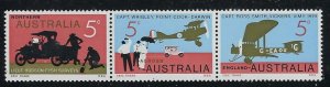 Australia 470a MH 1969 Strip of 3 (fe8431)