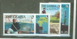 Gambia #763-766  Single (Complete Set)