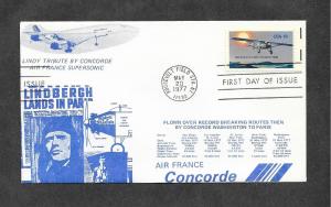 U S 1710 FDC Lindbergh Nice Cachet!