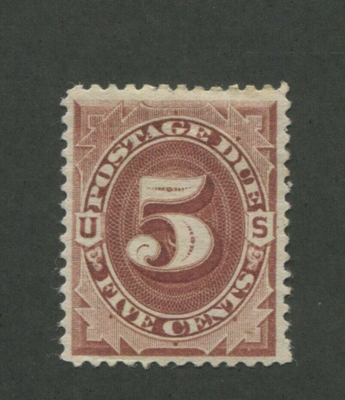 1884 United States Postage Due Stamp #J18 Mint Hinged VF Original Gum