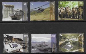 New Zealand 2455-60   2013  set 6  VF  Mint NH