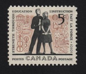 1962 = EDUCATION, STUDENTS = VF MNH #396 Canada q08 