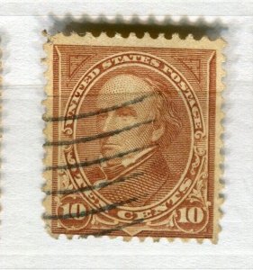 USA; 1894 early classic Presidential series issue used Shade of 10c. value