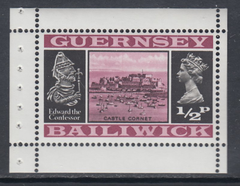 Guernsey 14a Booklet Pane MNH VF