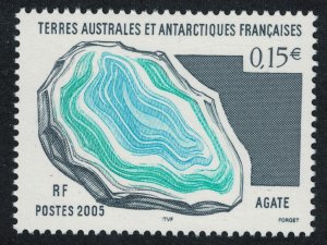 FSAT TAAF Agate Mineral 2005 MNH SG#530 MI#556