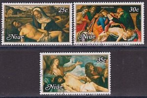 NIUE 1980 Easter set fine used.............................................A1734