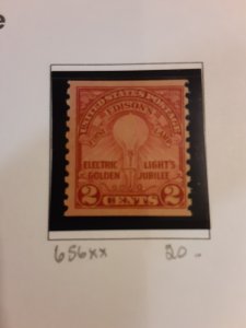 United States #656            MNH