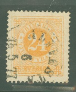 Sweden #24a Used Single
