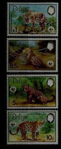 Belize 689-92 MNH WWF-83 SCV8.10