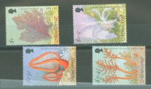 Montserrat #855-858 Mint (NH) Single (Complete Set) (Flora)