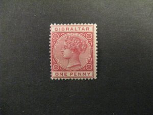 Gibraltar #11 mint hinged  a23.5 9701