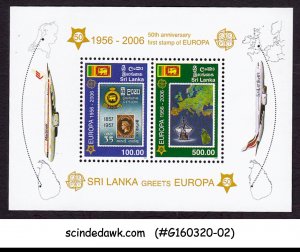 SRI LANKA - 2006 50th ANNIV. OF 1st STAMPS OF EUROPA - MIN/SHT MNH