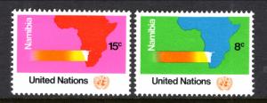 UN New York 240-241 MNH VF