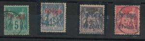 55040 - FRENCH COLONIES:  PORT LAGOS - STAMPS:  YVERT 1 + 3/5 Used - VERY FINE!!