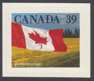 Canada - #1192 Flag Over Prairie Quick Stick Self Adhesive Booklet Stamp - MNH