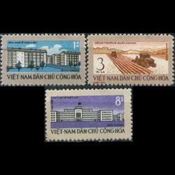 VIET NAM NORTH 1962 - Scott# 200-2 5 Year PLan Set of 3 NH